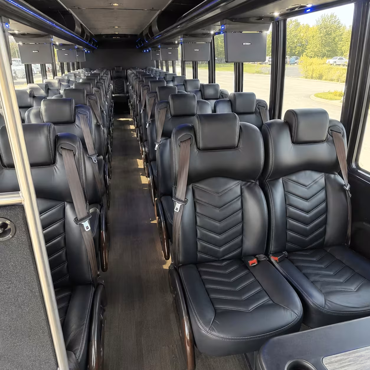 30 passenger minibus interior