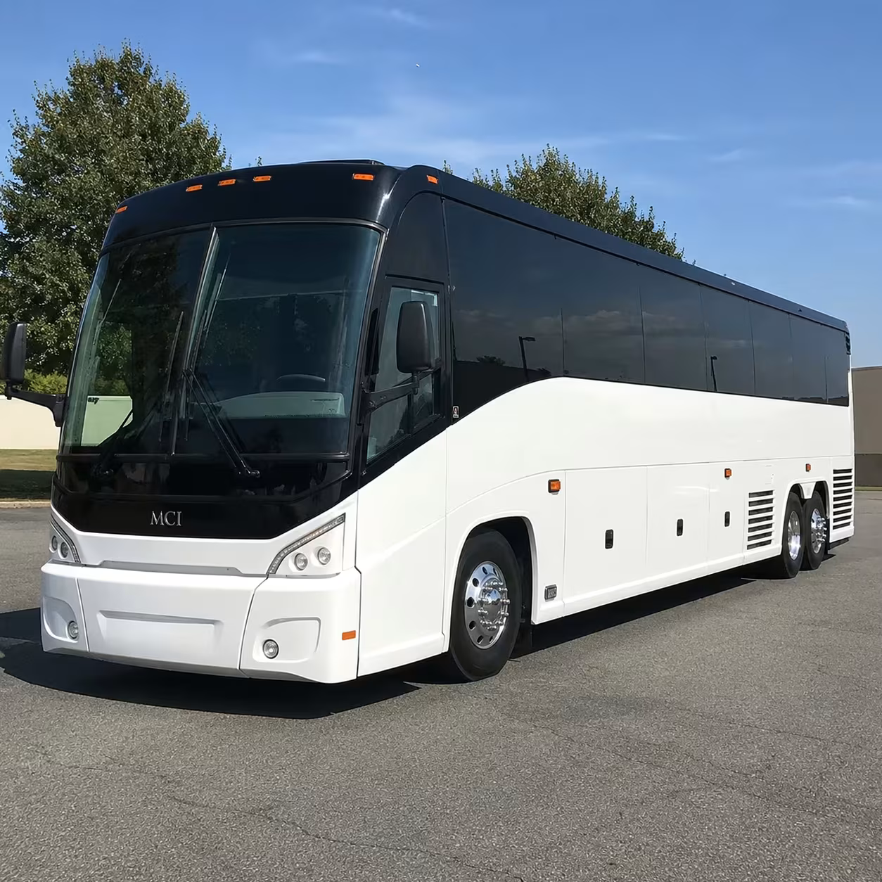 corporate long distance bus rentals for southfield teams