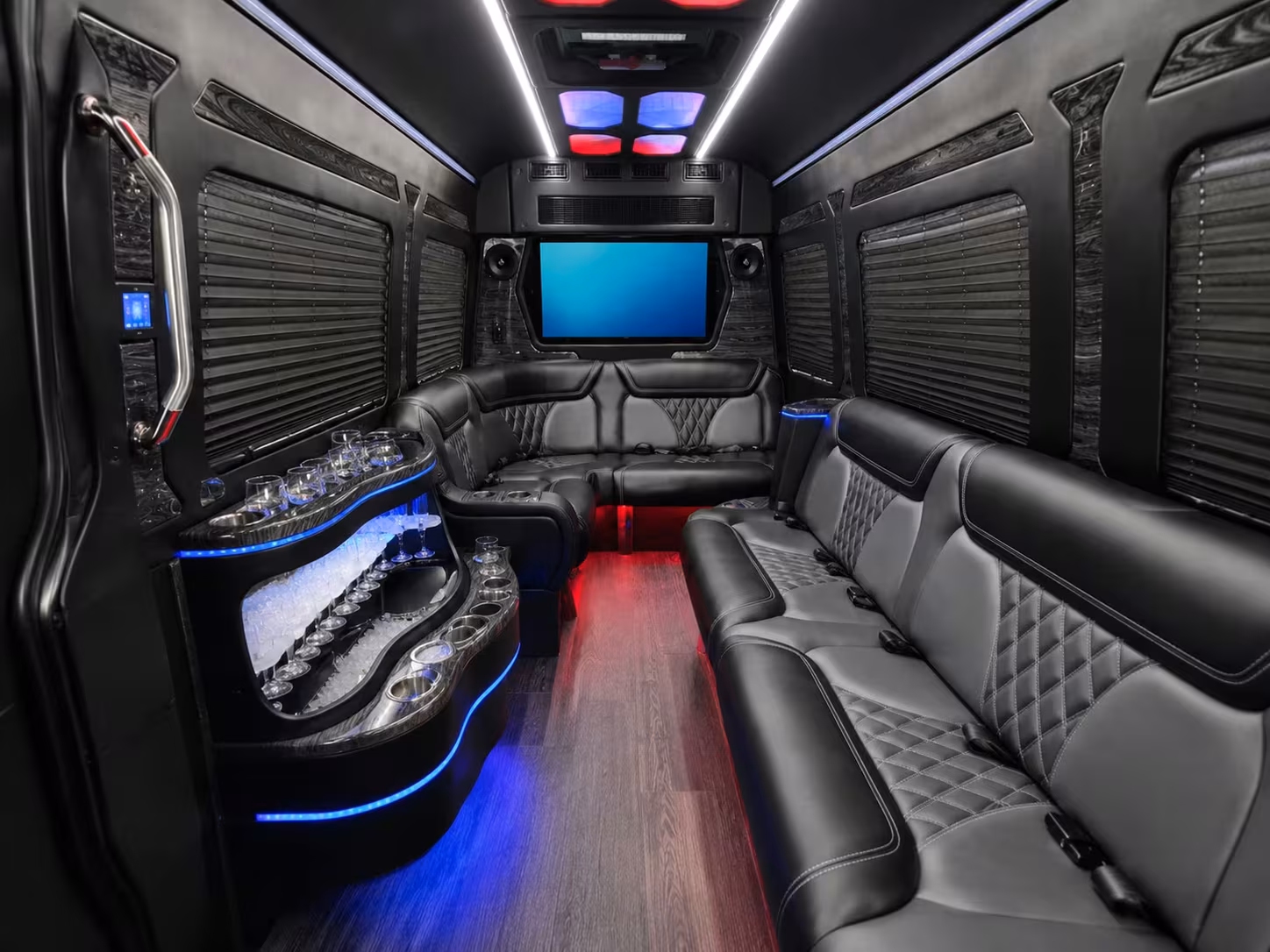 late night after party shuttle buses for southfield weddings