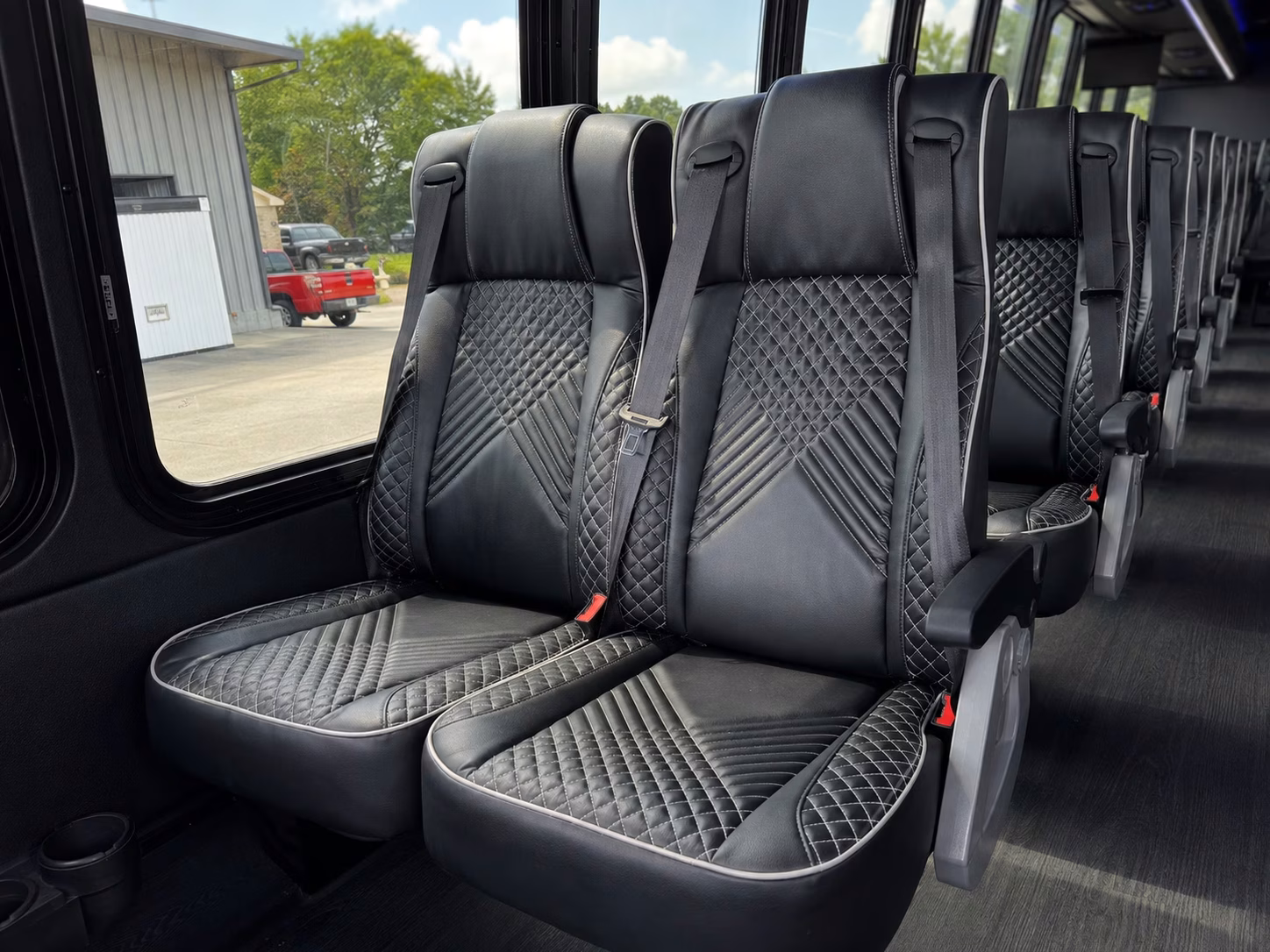 southfield charter bus rental inside