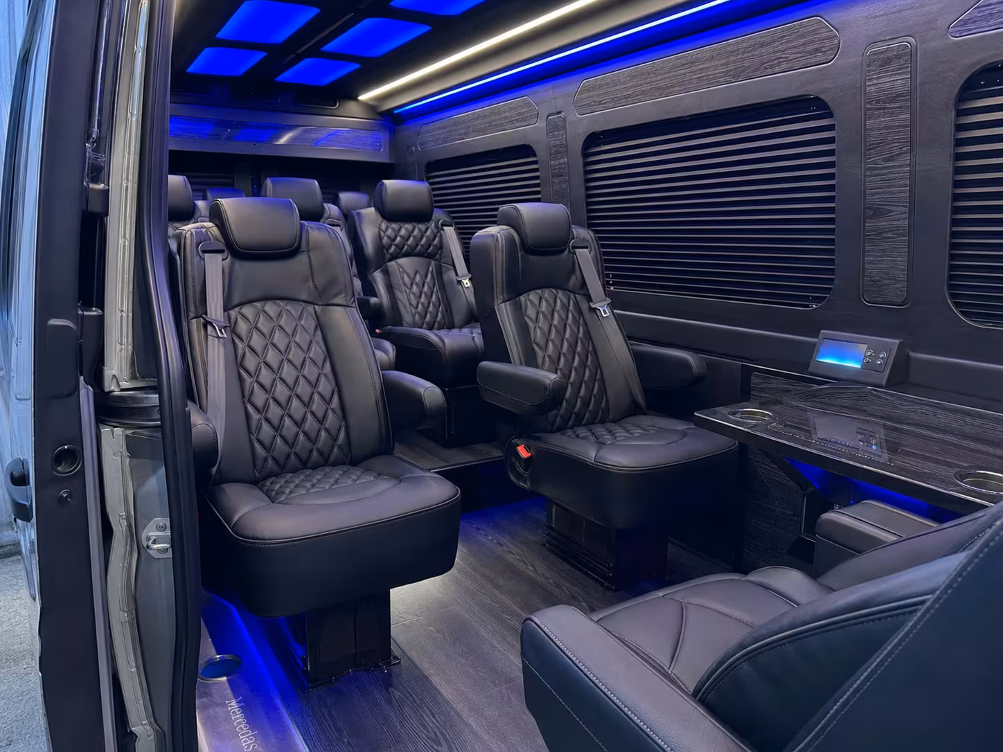 sprinter van transportation for groups and events across southfield