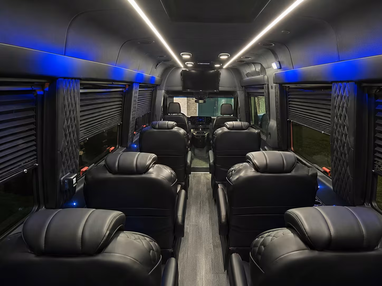 sprinter van with driver interior